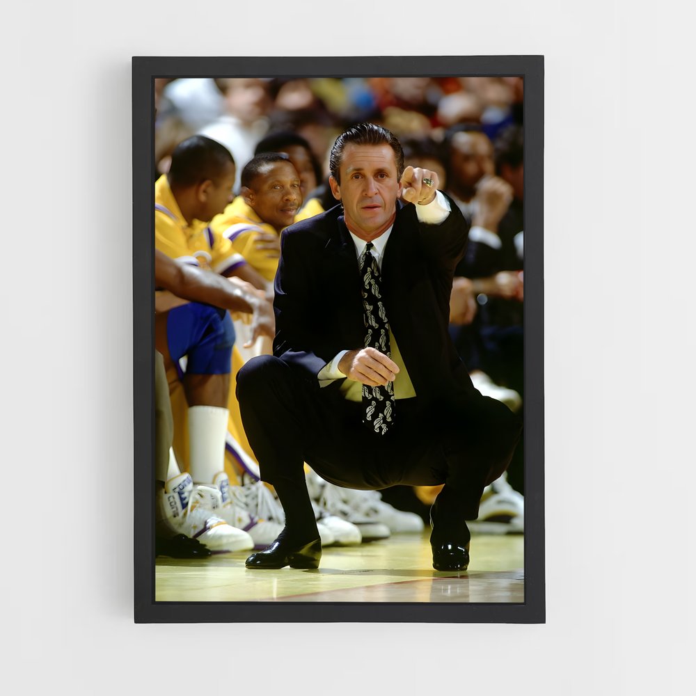 Poster Showtime Coach – affiche Basketball (vue 2)